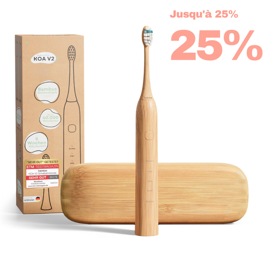 Brosse à dents sonique durable